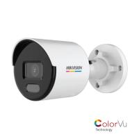 GUV-IP-HIKVISION DS-2CD1047G0-LUF 4MP 4MM 30 METRE LED AYDINLATMA DAHILI SESLI COLORVU 7/24 RENKLI IP BULLET KAMERA - 1